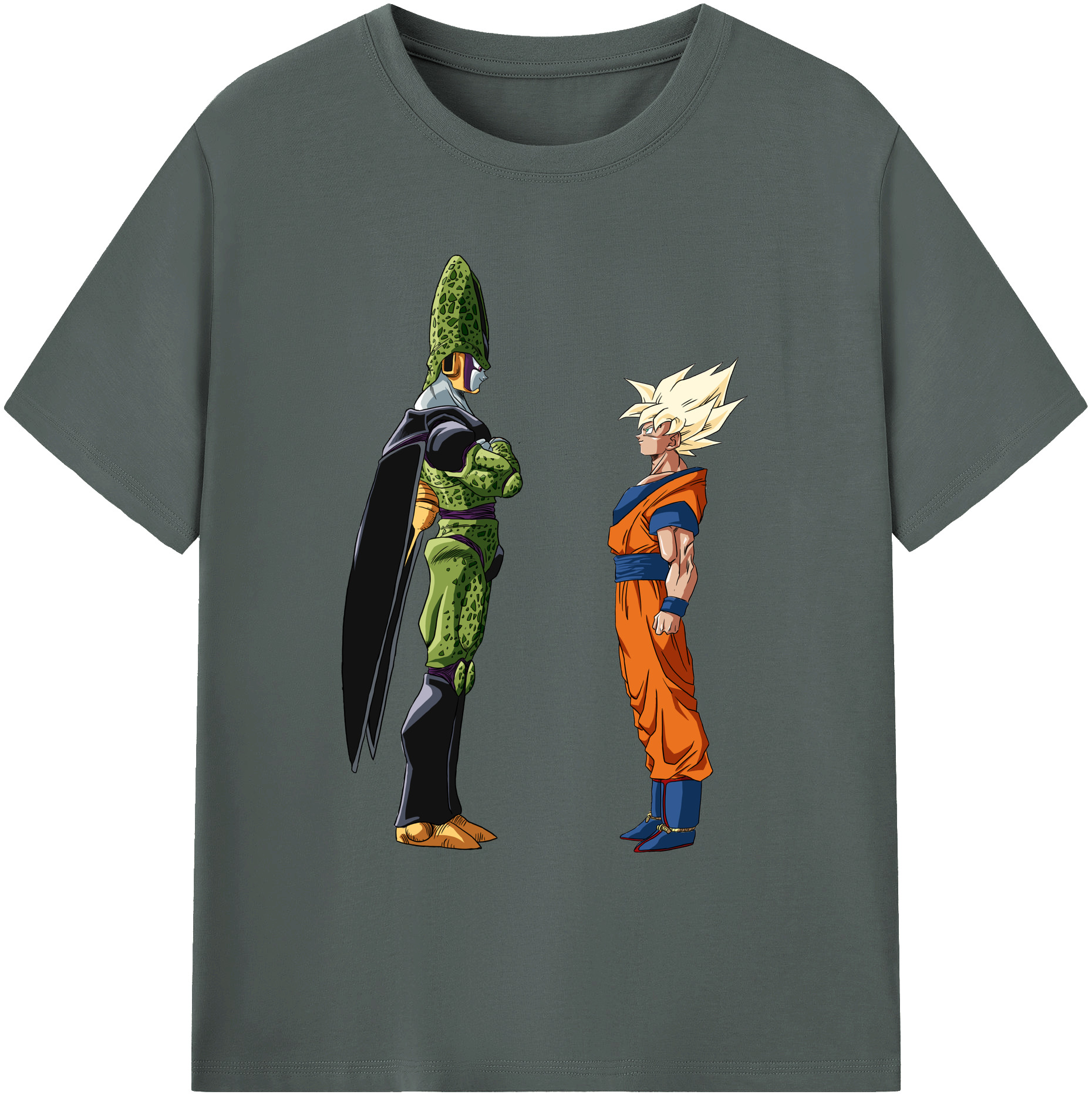 （画像用） ドラゴンボール DRAGON BALL 綿100％ メンズ半袖Tシャツ｜肌触りやわらか＆通気性